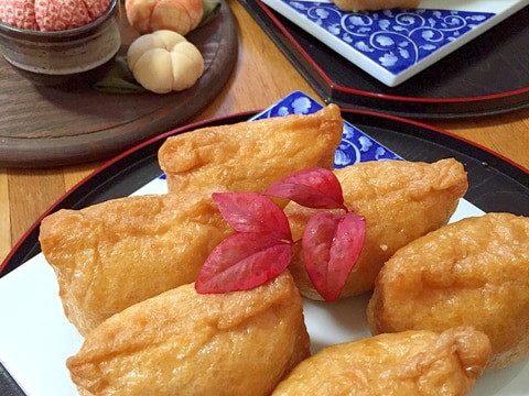 三十雑穀で健康♪とっても爽やかな★いなり寿司